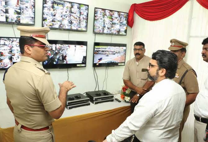 குற்ற சம்பவங்களை தடுக்க 150 கண்காணிப்பு கேமராக்கள்- நாகர்கோவில்.!