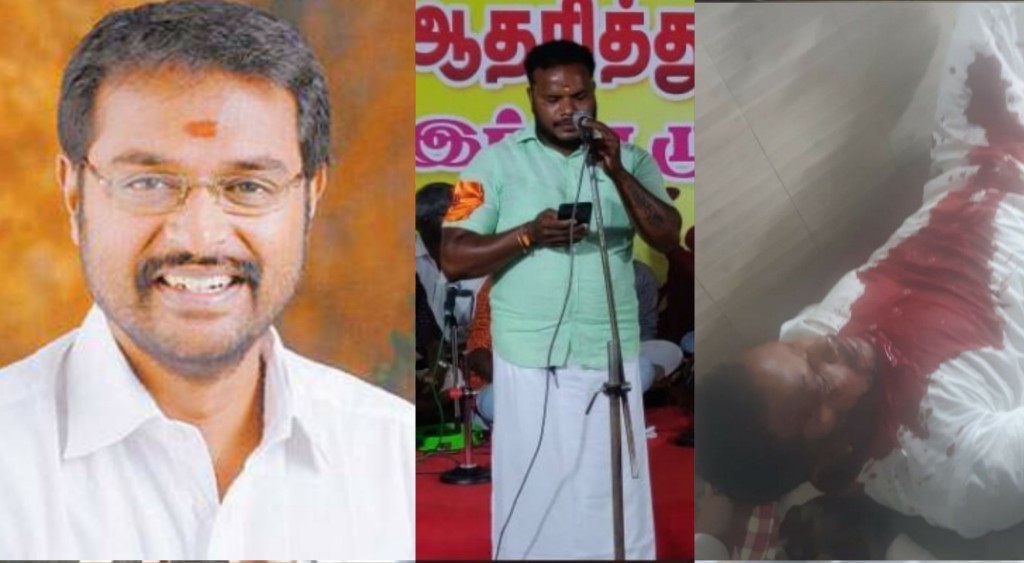 கோவை இந்து முன்னணி பிரமுகர் ஆனந்த மீது கொடூர தாக்குதல்: தகுந்த பதிலடி நிச்சயம் கொடுக்கப்படும் – ஏபி முருகானந்தம் எச்சரிக்கை…!