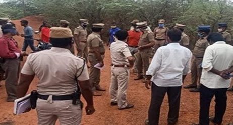 கந்தர்வகோட்டையில் சிறுமி நரபலி கொடுக்கப்பட்ட வழக்கில் தலைமறைவான பெண் மந்திரவாதி கைது.!