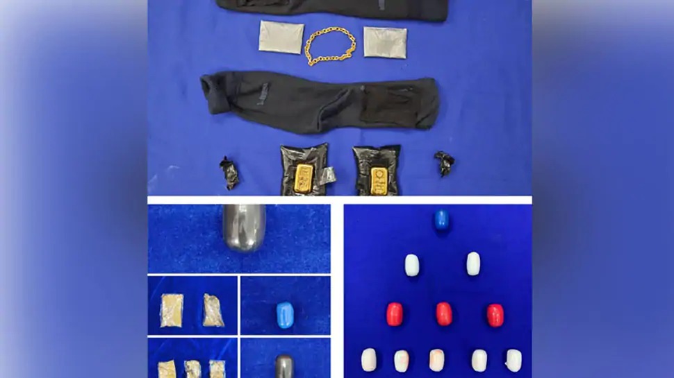 சென்னை சுங்கத் துறையினரால் 1.64 கோடி ரூபாய் மதிப்பிலான தங்கம் பறிமுதல் : இருவர் கைது.!