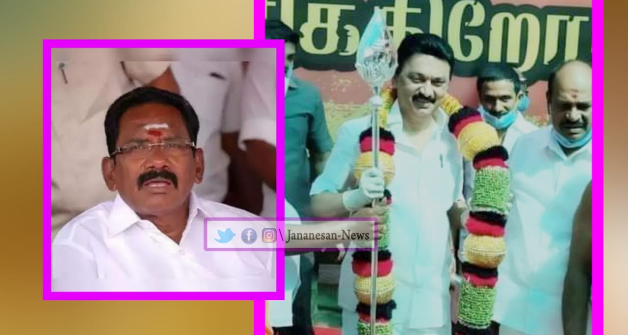 தேர்தல் வந்து விட்டால் ஸ்டாலின் வேல் குத்திக் கொண்டு கூட ஆடுவார் –  அமைச்சர் செல்லூர் ராஜூ