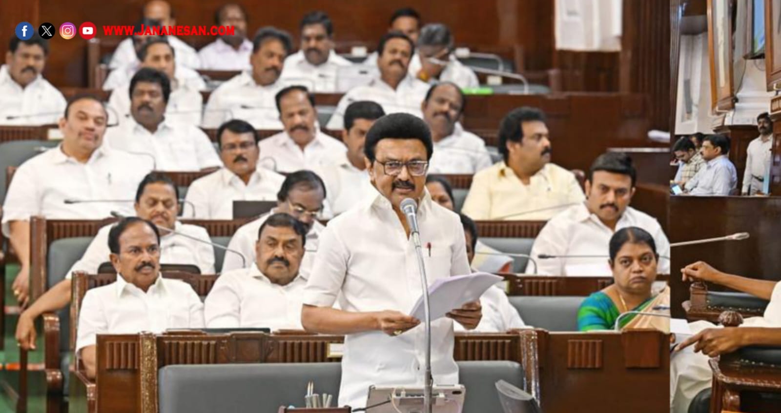 முன்னாள் எம்.எல்.ஏ.க்களுக்கு ஓய்வூதியம் உயர்வு – சட்டப்பேரவையில் முதல்வர் ஸ்டாலின் அறிவிப்பு..!